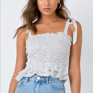 Princess Polly tie strap top